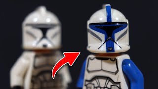 How To Make Phase 1 501st Clone Trooper From Ahsoka In LEGO [upl. by Dygert441]