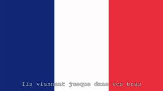 National Anthem of France Instrumental with lyrics [upl. by Briano470]