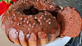 in 5 minuti fai questa ricetta TORTA al CIOCCOLATO morbida e facile senza burro sofficissima asmr [upl. by Nami608]