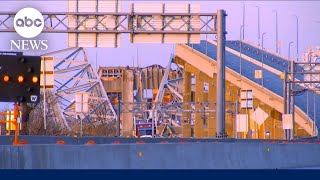 Baltimore mayor tells ABC News Francis Scott Key Bridge collapse still an active search and rescue [upl. by Killen582]