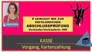 Kasse Vorgang und Kartenzahlung [upl. by Enillebyam455]