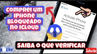 COMPREI UM IPHONE BLOQUEADO  E AGORA O QUE VERIFICAR ANTES DE COMPRAR [upl. by Bashemath735]