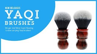 New Releases Yaqi Brushes [upl. by Llerdnad]