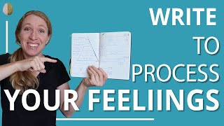 6 Ways to Process your Feelings in Writing How to Journal for Anxiety and Depression [upl. by Aremat]