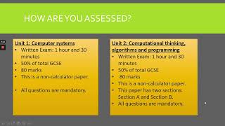 OCR GCSE Computer Science [upl. by Erdnaet]