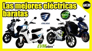 Motocicletas ELECTRICAS en México Las más BARATAS y MEJORES  2021 [upl. by Arthur218]