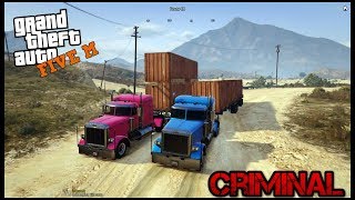 FIVEM CRIMINAL  SEMI POLICE TROUBLE  EP 22  GTA 5 ROLEPLAY [upl. by Linad]