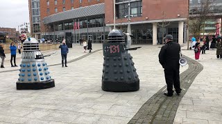 Comic Con Liverpool  Dalek view [upl. by Linnie249]