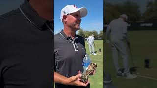 2024 Shank of the Year Congrats Sam 🏆🤣 livgolf shorts [upl. by Stasny]