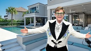 Elton John’s Lifestyle amp Net Worth 2024  Music Icon Mansions Cars Family amp More [upl. by Naedan]