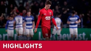 Highlights De Graafschap  AZ  Eredivisie [upl. by Anesor]