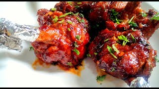 Best Schezwan Chicken Lollypop Recipe  Chinese Style  How to make Schezwan Chicken Lollypop [upl. by Orsino]