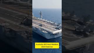 MALABAR 2023  QUAD Navys Powerful Exercise [upl. by Ahsemot]