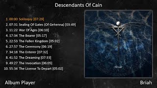 Descendants Of Cain  Briah Full Album Player  Rock Gothic [upl. by Poul]