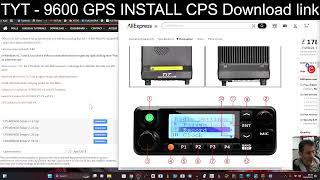 TYT9600  Download OpenGd77 CPS  USB Driver 7 OpenGD77 Firmware link [upl. by Calley490]