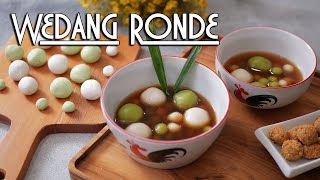 RESEP BIKIN WEDANG RONDE ISI KACANG [upl. by Nosniv]