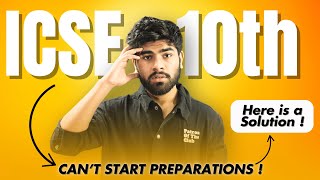 Padhai Start Kese Karein   ICSE 10th  6 Weeks Planner to Complete Your Syllabus   ICSE 2025 [upl. by Younger]