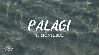 Palagi  TJ Monterde Lyrics [upl. by Yntirb]