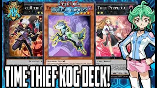 🥇EL VERDADERO MEJOR DECK DE LA CAJA👩‍🔬  NUEVO TIME THIEF KOG DECK  YuGiOh Duel Links [upl. by Graf]