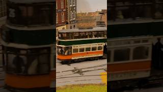 OO Gauge Model of a Glasgow Corporation Tram modelrailwayscene [upl. by Fugate]