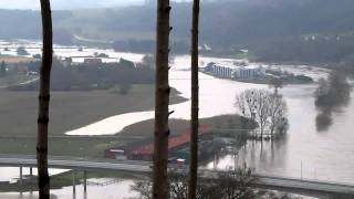 HOCHWASSER  FLOOD WESER u WERRE  CANON SX130 [upl. by Zola561]