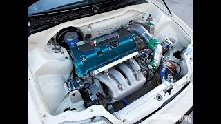 Cleaning up the Engine Bay on the Honda CRX [upl. by Harberd]