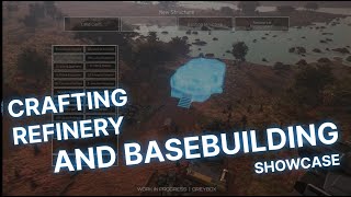 Star Citizen Basebuilding Crafting and Refinery Showcase  CitizenCon 2954 [upl. by Meeki13]