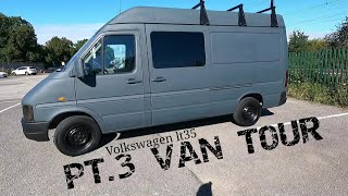 PT3 Volkswagen Lt35 mwb camper Van Tour vantour vanlife campervan [upl. by Aztin]