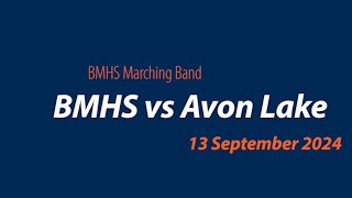 BMHS BereaMidpark High School Titan Marching Band at Home vs Avon Lake Sept 13 2024 [upl. by Hurty]