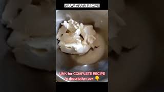 Shorts  HOW TO MAKE GUYABANO ICE CREAM  ARAWARAW RECIPE [upl. by Morrissey]