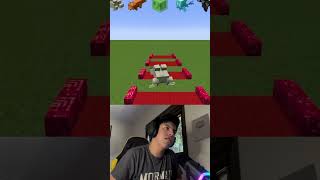 Quem tocar na linha vermelha perde minecraft [upl. by Suixela]