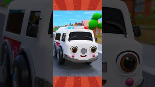 Ambulance Song  Helping Orthers  short3d shortsviral shortsyoutube  Baby Car Songs TV [upl. by Nylasoj]