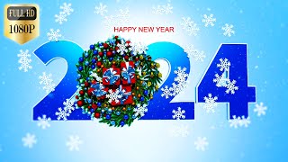 Free Happy New Year 20243D Greeting Card In Full HDNo CopyrightDownload Link In Description [upl. by Bourne]