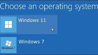 Dualbooting Windows 7 and 11 [upl. by Enyrb]