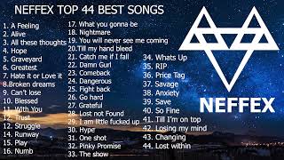 Two Hours NEFFEX Best Songs [upl. by Ahsekahs]