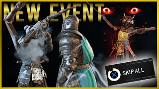 NEW Event Finishers Effects Hero Skin Skip All Button amp MORE For Honor [upl. by Aerdnaxela]