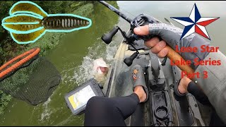 Practice Makes Perfect Kayak Bass Fishing Lone Star Lake [upl. by Raskin87]