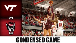 Virginia Tech vs NC State Condensed Game  202324 ACC Womens Basketball [upl. by Cathee261]