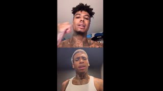 Blueface amp NLE Choppa Go At It On Live amp Plans To Fght [upl. by Ria]