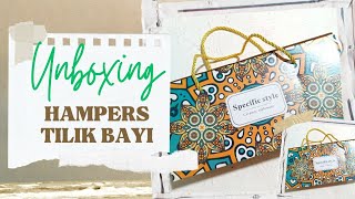 Unboxing Hampers Tilik Bayi [upl. by Charita]