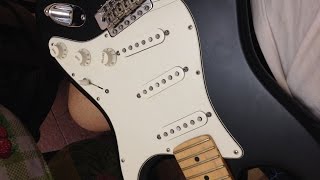 Seymour Duncan Antiquity Texas Hot on Fender Stratocaster Highway One [upl. by Goodrich640]