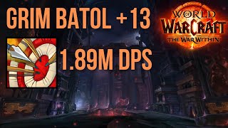 I Tricked a 3K IO Premade Into Inviting A Hunter  Grim Batol13  Marksmanship Hunter  TWW Mythic [upl. by Meneau]