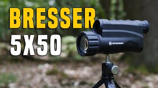 BRESSER 5x50 Digital Nachtsichtgerät  Testbericht Gear Review [upl. by Lever]