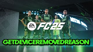 EA SPORTS FC 25 DirectX Function Error GetDeviceRemovedReason FIX [upl. by Nadruoj]