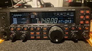 Yaesu FT450  SE80TG 3 november 2024 [upl. by Oedama978]