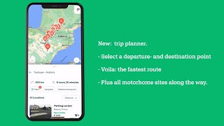 On vacation with the new trip planner  Campercontact [upl. by Sudderth]