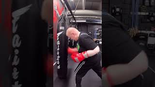 Sounds on boxing workout 3mintiktok training power Here is 3 min boxing heavy bag worko [upl. by Emirac]