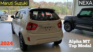 Maruti Suzuki Ignis 2024 Alpha MT Top Modal 👌 Review NEXA Aman Yadav ignis nexa marutisuzuki [upl. by Nosahc186]