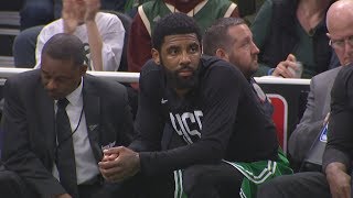 Kyrie Irving 9 Points Game 2 vs Bucks 2019 NBA Playoffs [upl. by Gifferd]