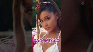 Ariana Grandes Scrambled Obsession Bacon and Eggs  Misheard Lyric Funny Music Video [upl. by Nailuj122]